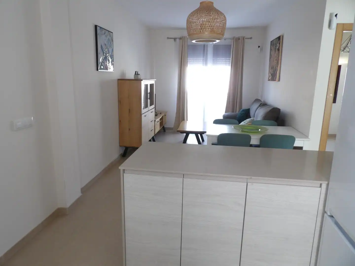 Living room of Flat for sale in Algeciras  with Balcony