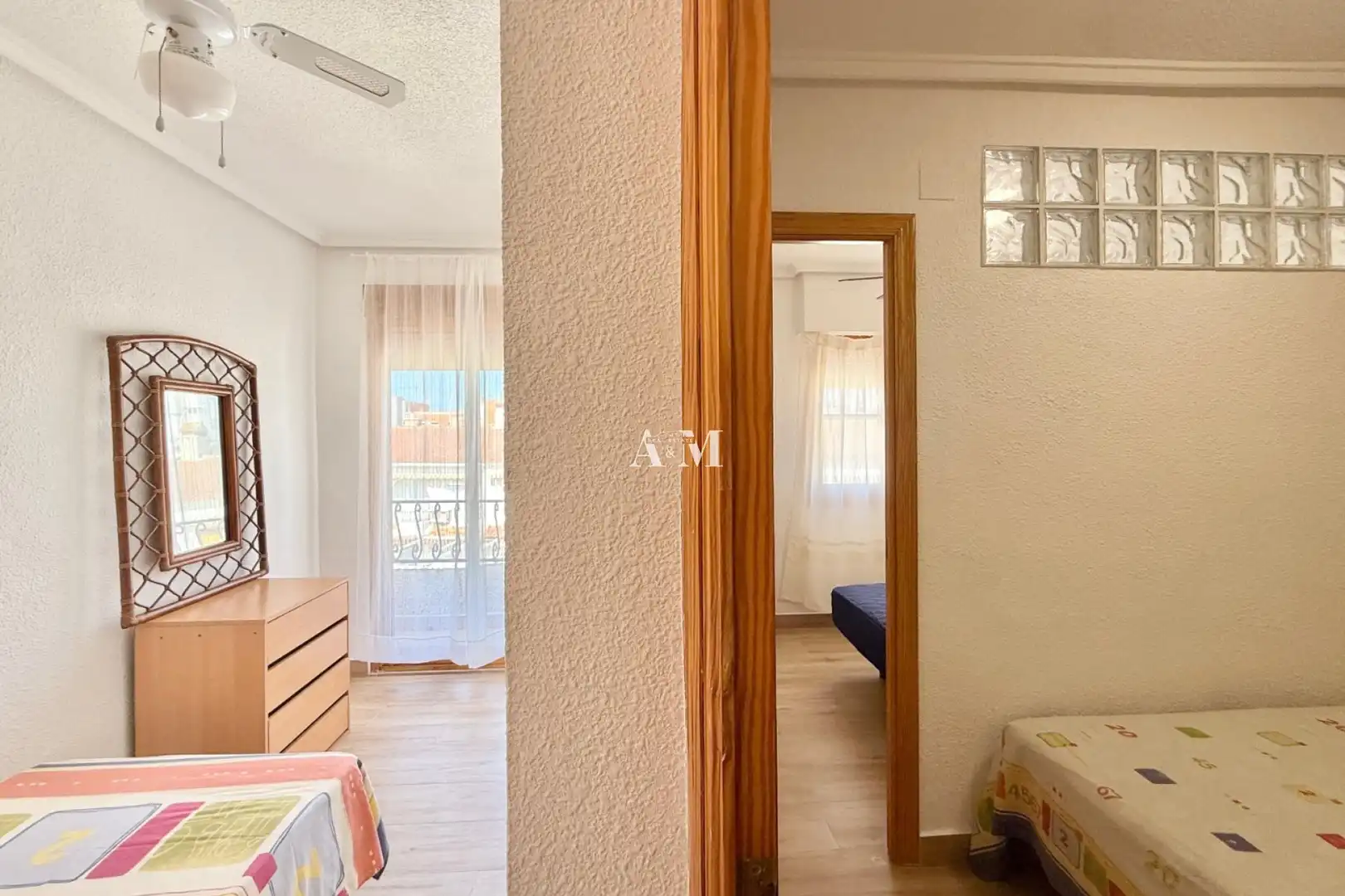 Bedroom of Detached homes for rent in Santa Pola  with Air Conditioner, Heating and Private garden
