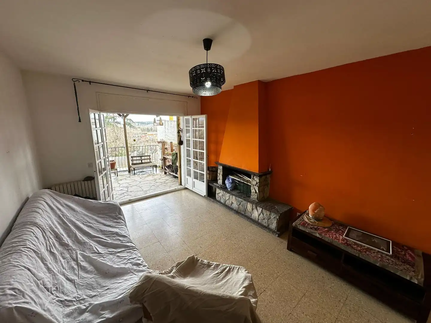 Sala d'estar de Pis en venda en Tordera amb Calefacció, Terrassa i Balcó