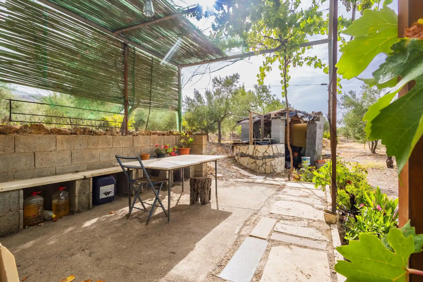 Terrace of Country homes for sale in Abrucena  with Storage room