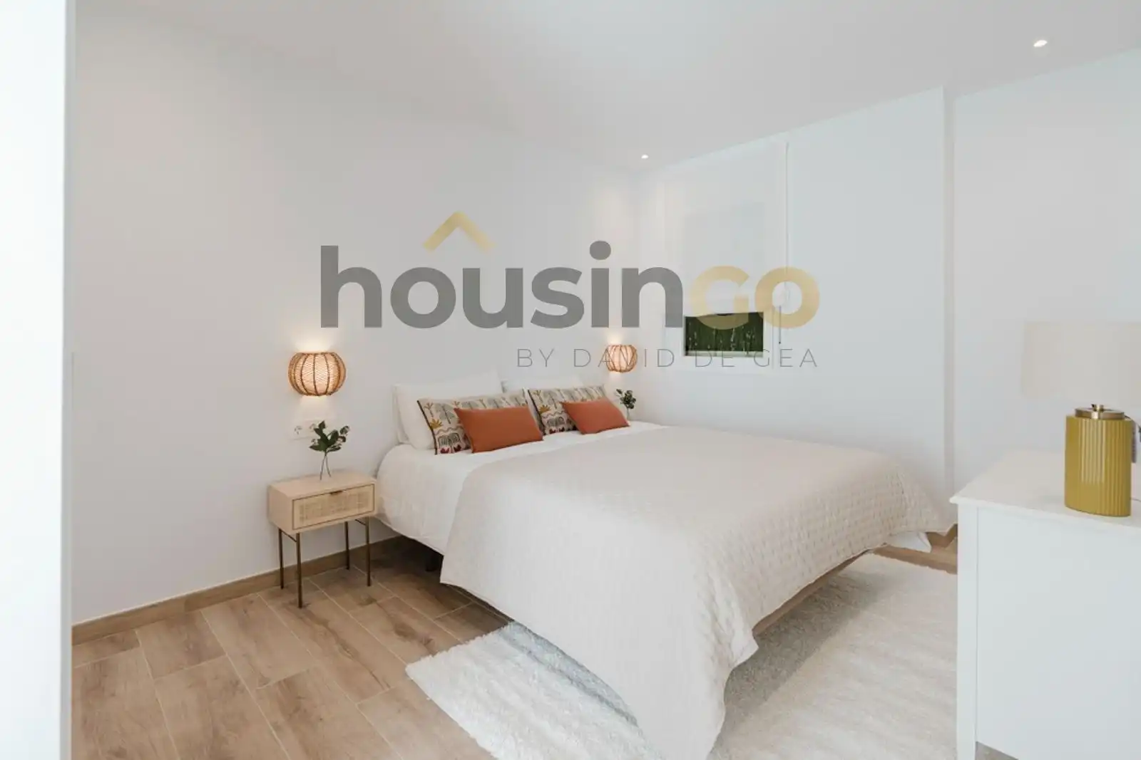 Bedroom of Flat for sale in Madrid  with Air Conditioner, Heating and Parquet flooring
