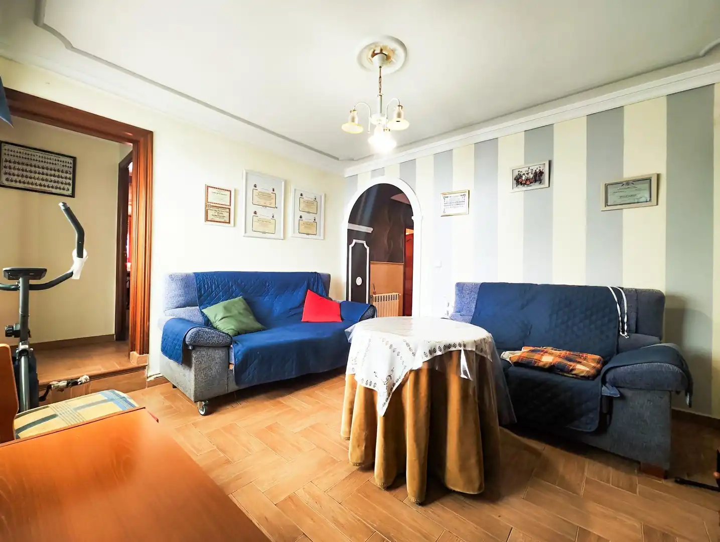Living room of Houses for sale in Puertollano  with Air Conditioner, Heating and Terrace