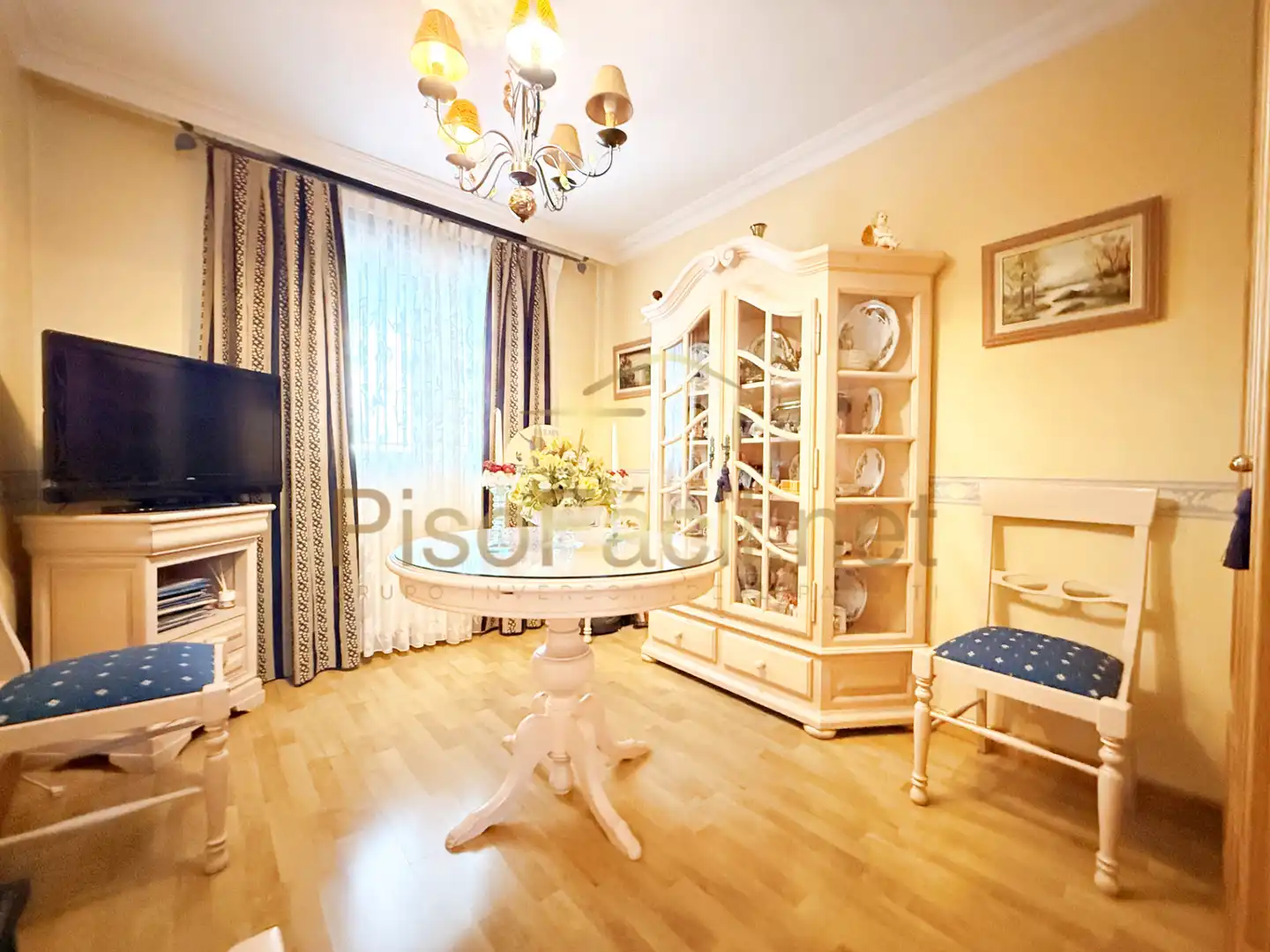 Sala de estar de Piso en venta en Parla con Aire acondicionado, Calefacción y Parquet