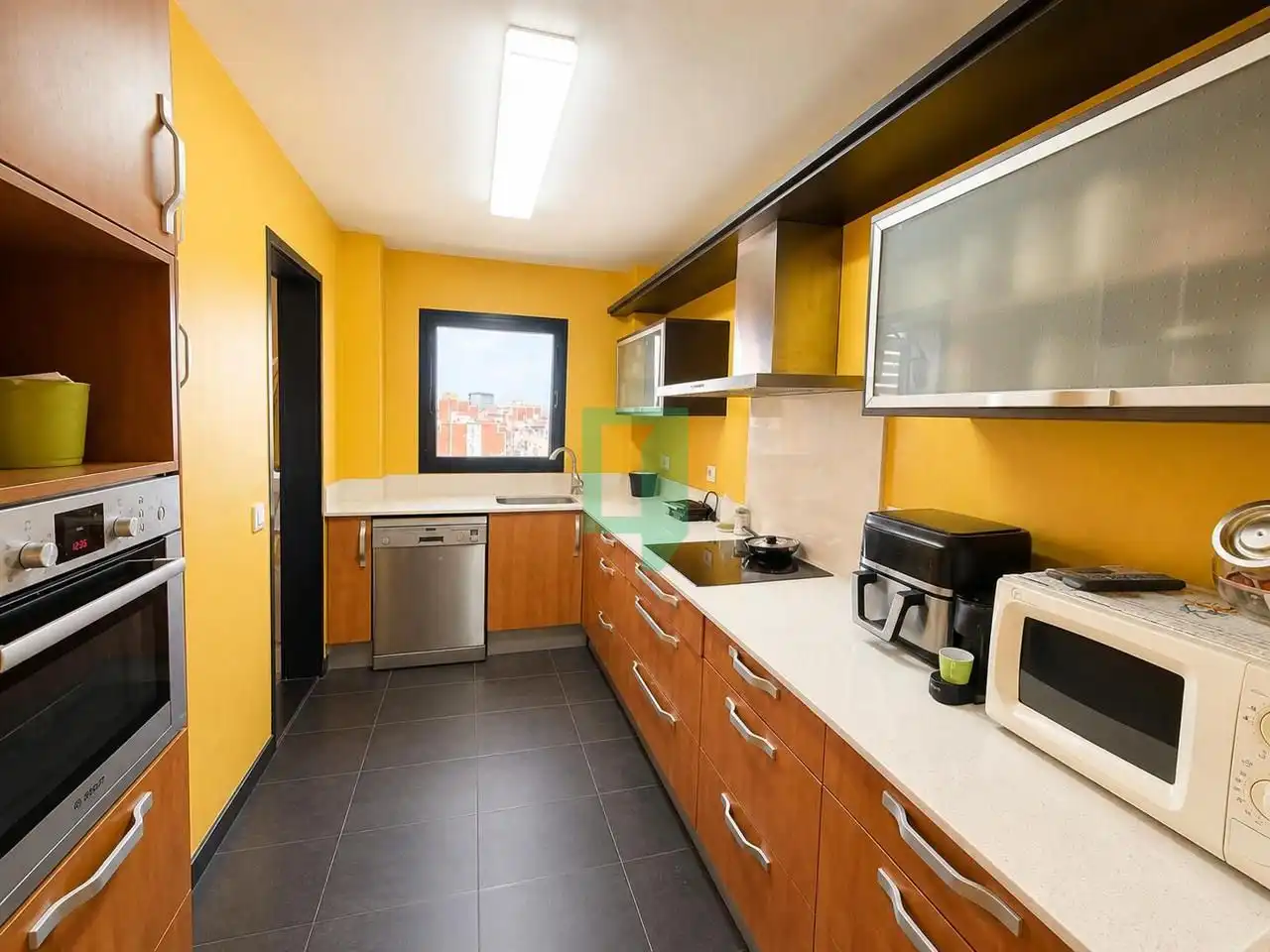 Cocina de Piso en venta en Badalona con Aire acondicionado, Calefacción y Parquet