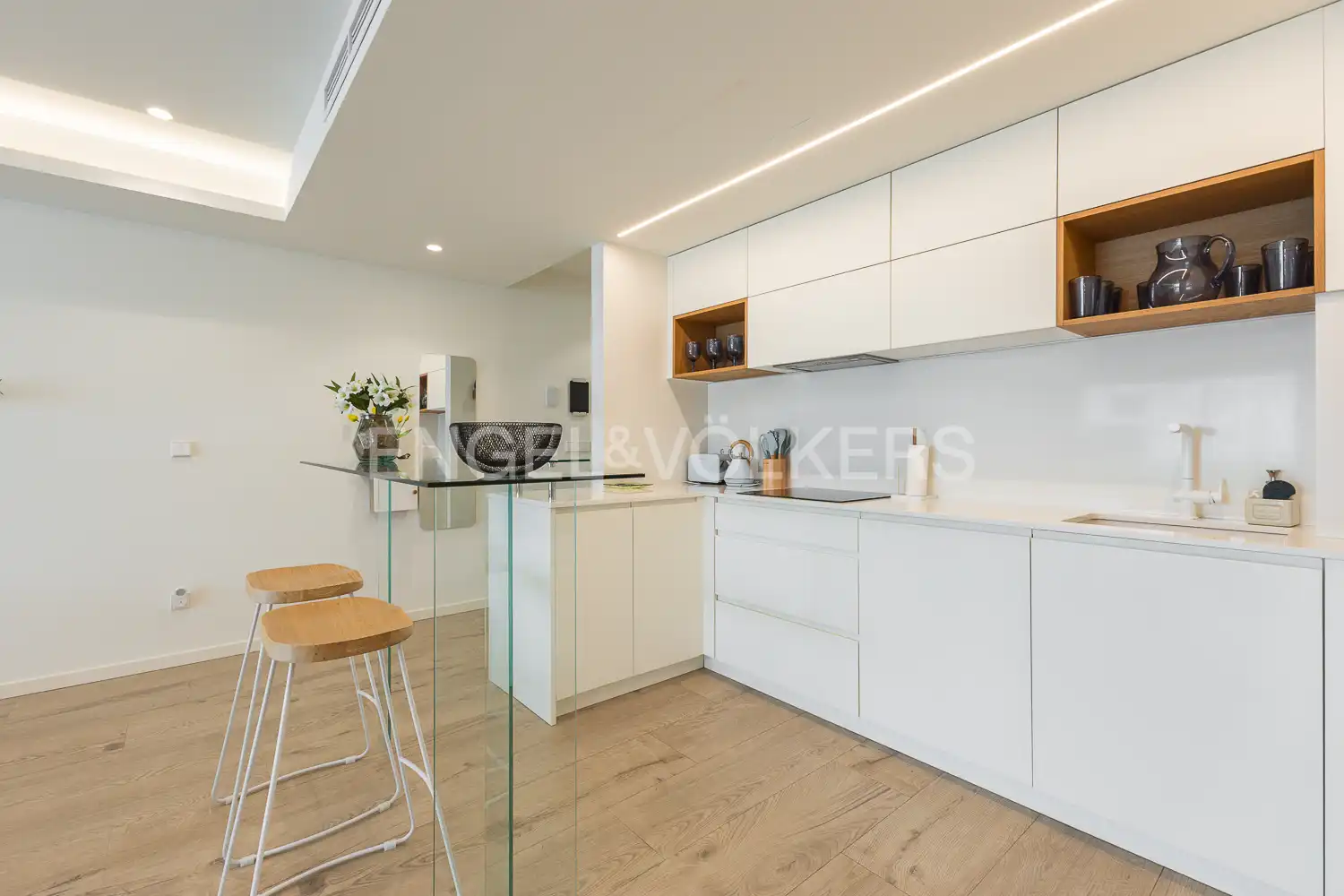 Kitchen of Flat for sale in Pedreguer  with Air Conditioner, Heating and Private garden