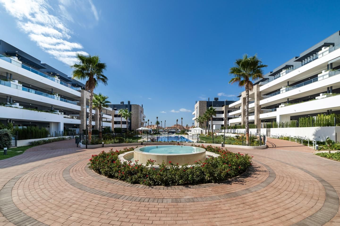Exterior view of Flat for sale in Orihuela  with Air Conditioner, Terrace and Swimming Pool