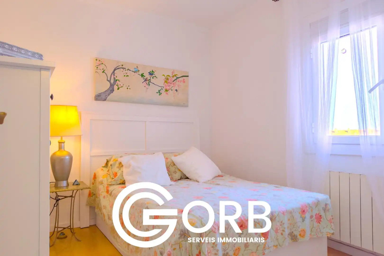 Schlafzimmer von Wohnung zum Verkauf in Mataró mit Klimaanlage, Heizung und Parkett