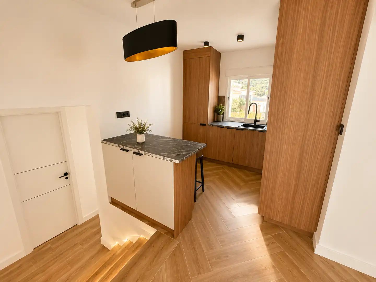 Cocina de Casa o chalet en venta en La Nucia con Aire acondicionado, Terraza y Piscina