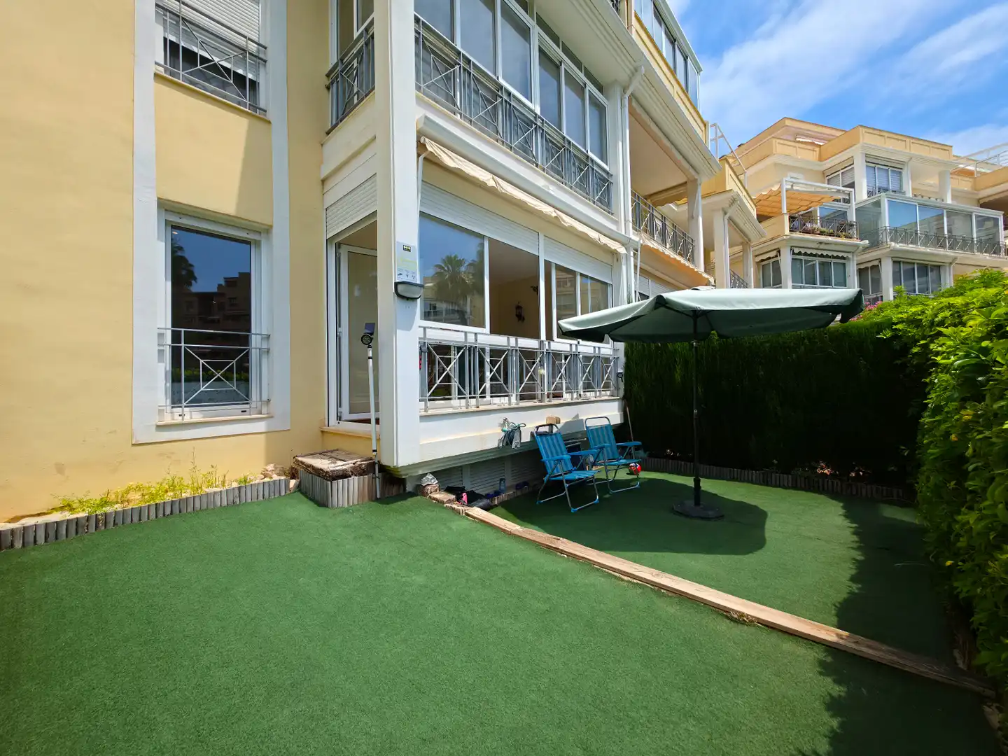 Terrace of Flat for sale in Alicante / Alacant  with Private garden, Terrace and Swimming Pool