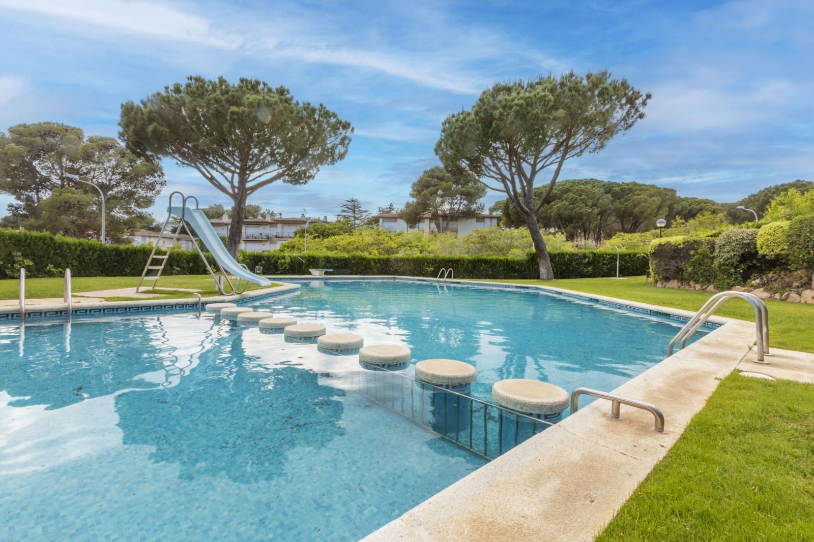 Swimming pool of Single-family semi-detached for sale in Palafrugell  with Heating, Terrace and Storage room