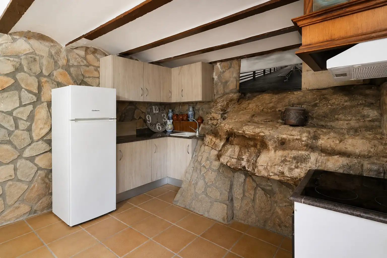 Cuina de Casa o xalet en venda en Alberic amb Jardí privat, Terrassa i Traster