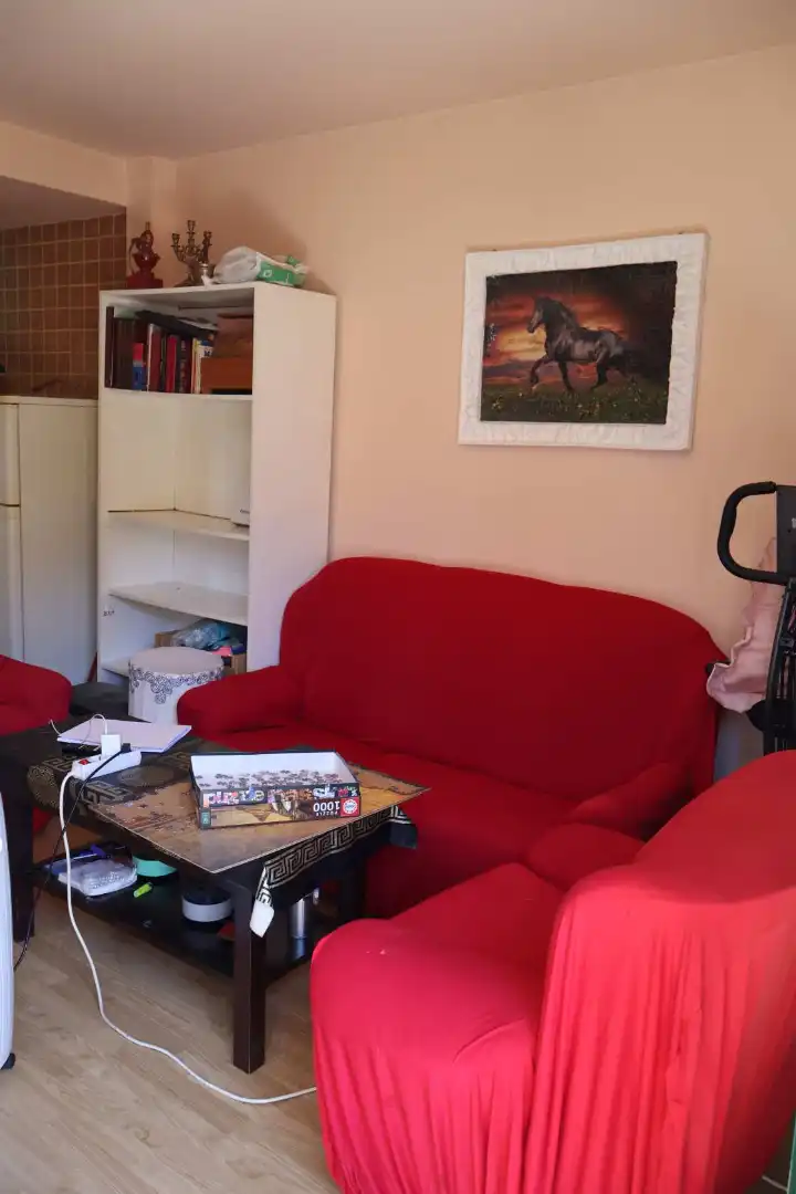 Sala d'estar de Pis en venda en Fuensalida amb Terrassa i Moblat