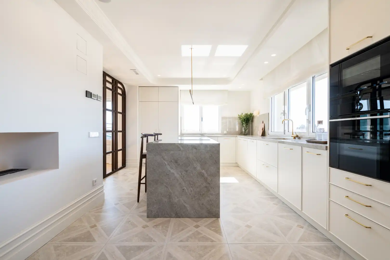 Cocina de Ático en venta en Madrid con Aire acondicionado, Calefacción y Terraza