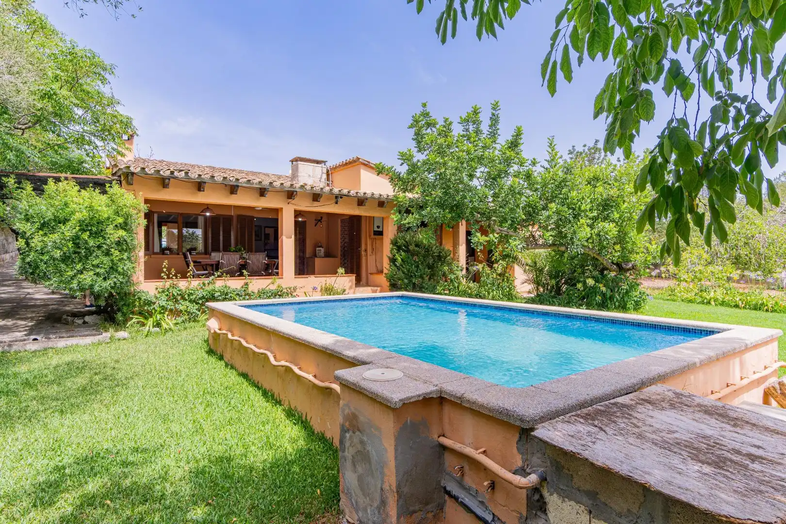 Jardí de Casa o xalet en venda en Pollença amb Aire condicionat, Jardí privat i Terrassa