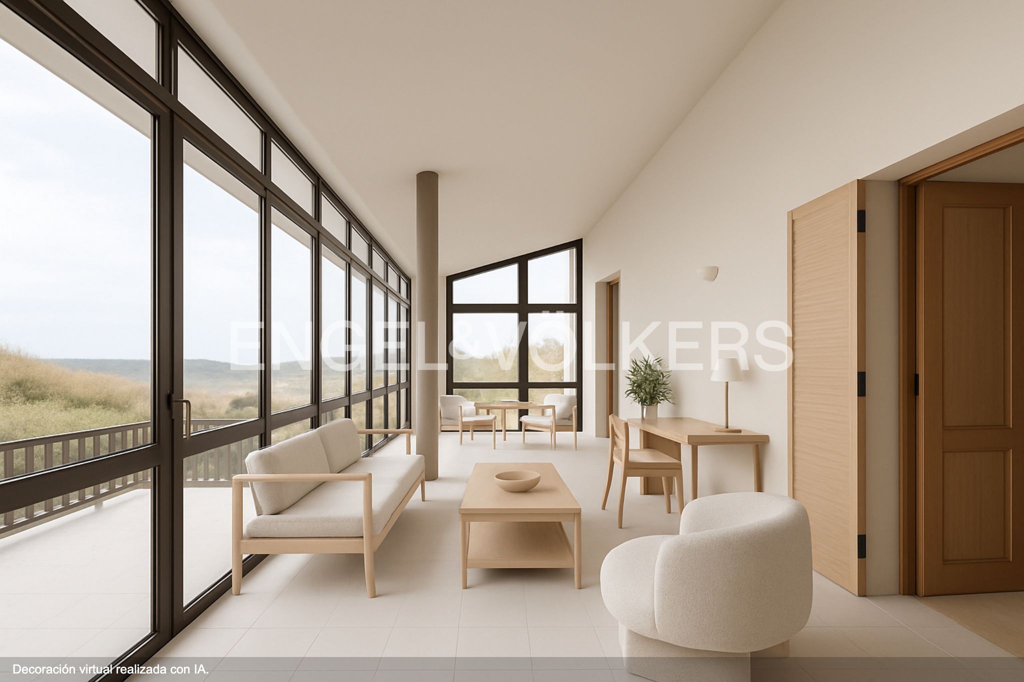 Living room of House or chalet for sale in Sondika  with Heating, Private garden and Parquet flooring