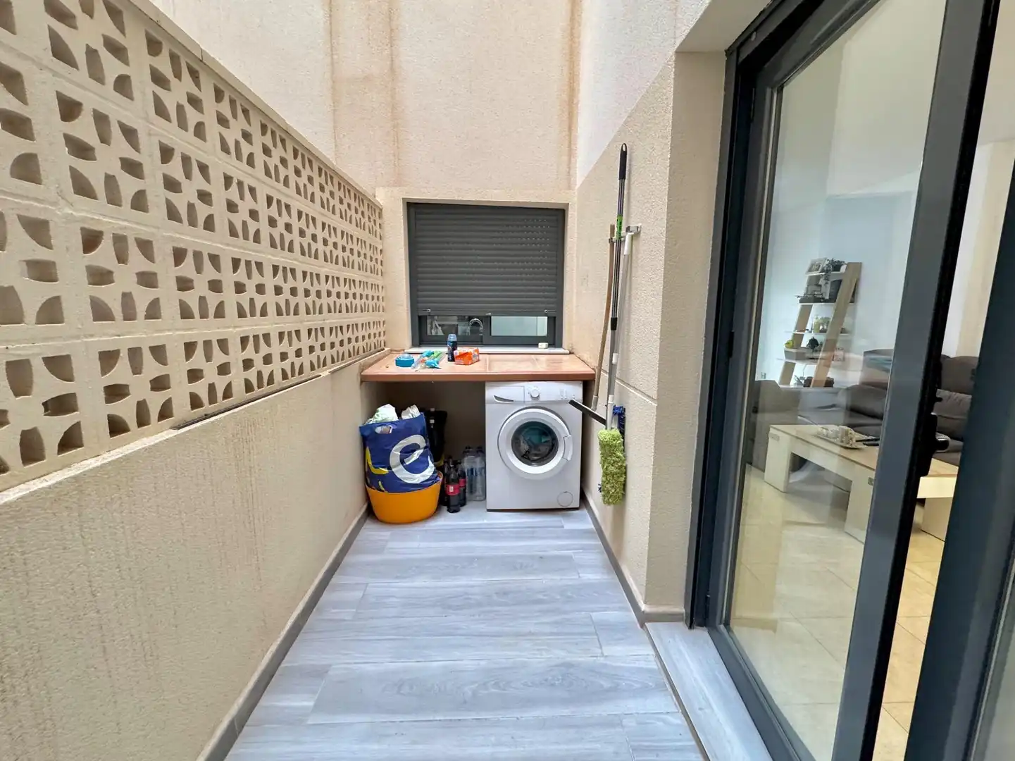 Balcony of Flat for sale in Vícar  with Air Conditioner, Private garden and Terrace