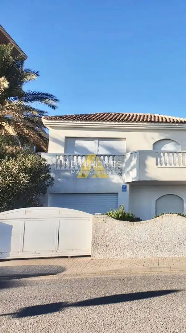 Exterior view of Houses for sale in La Manga del Mar Menor  with Terrace, Storage room and Swimming Pool
