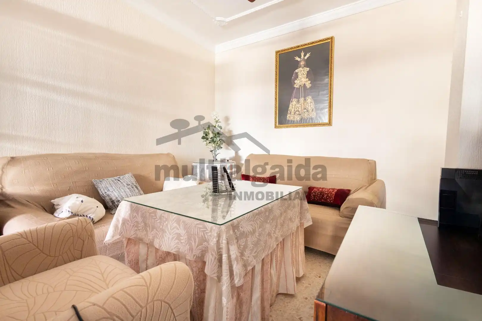 Sala d'estar de Casa adosada en venda en El Pino - Bajo de Guía