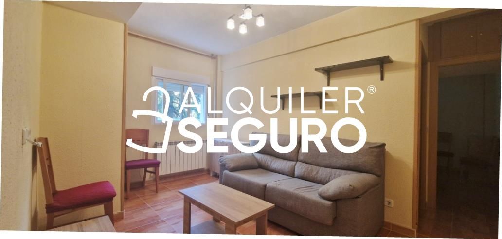 Sala d'estar de Pis de lloguer en  Madrid Capital amb Calefacció