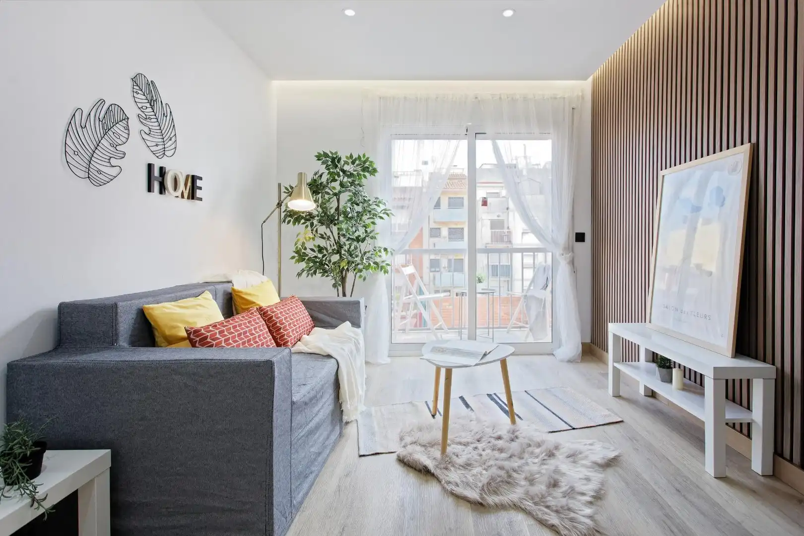 Sala de estar de Piso en venta en Sant Boi de Llobregat con Aire acondicionado, Calefacción y Terraza