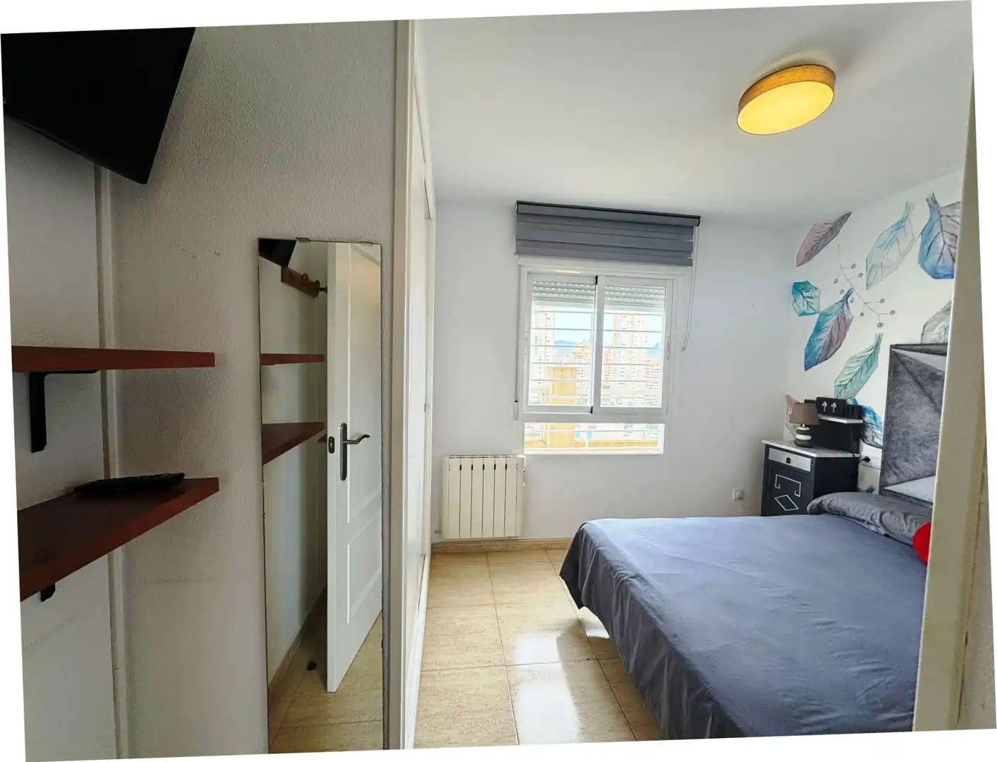 Bedroom of Apartments for rent in El Campello  with Heating, Terrace and Furnished