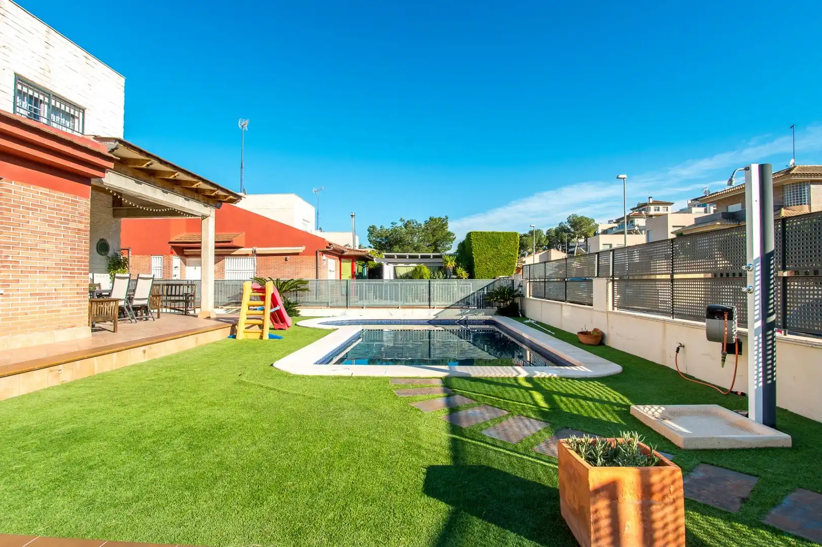 Piscina de Casa o chalet en venta en Murcia con Aire acondicionado, Calefacción y Jardín privado