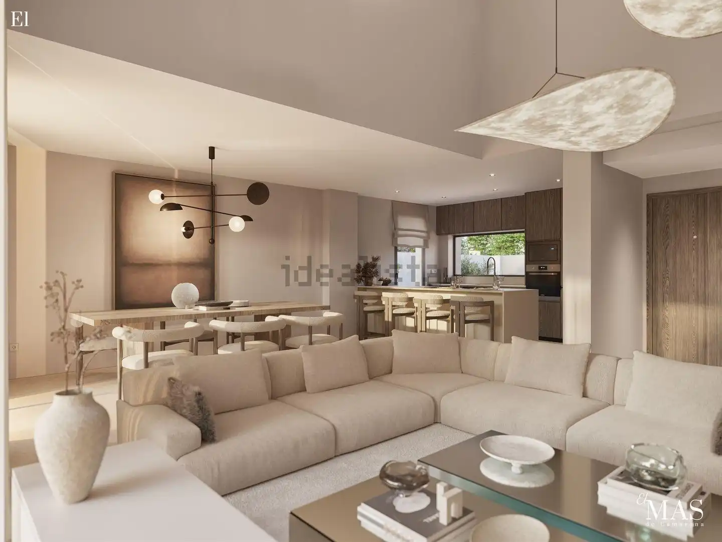 Sala d'estar de Casa o xalet en venda en Bétera amb Aire condicionat, Jardí privat i Terrassa