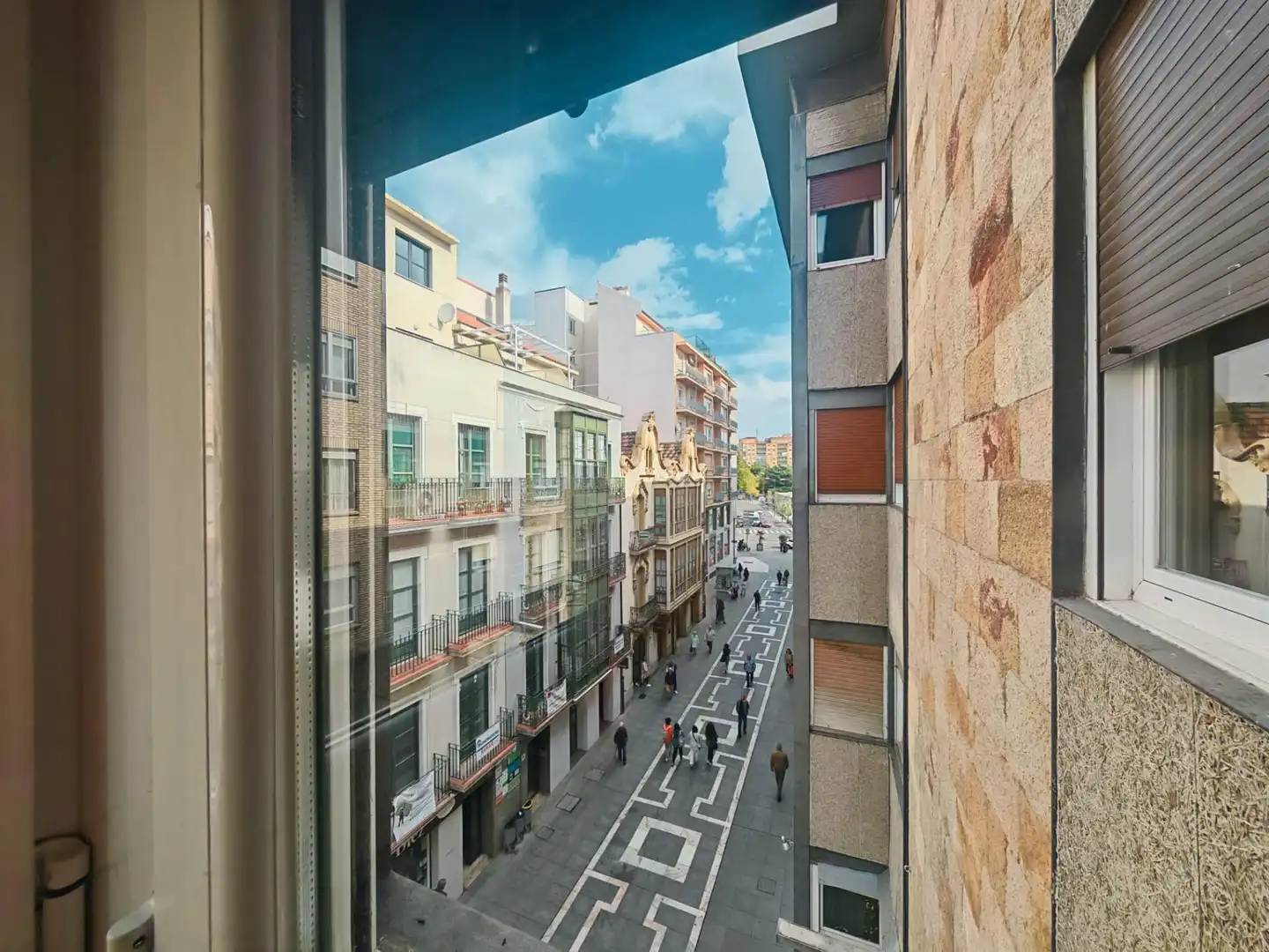 Vista exterior de Pis en venda en Zamora Capital  amb Calefacció i Parquet