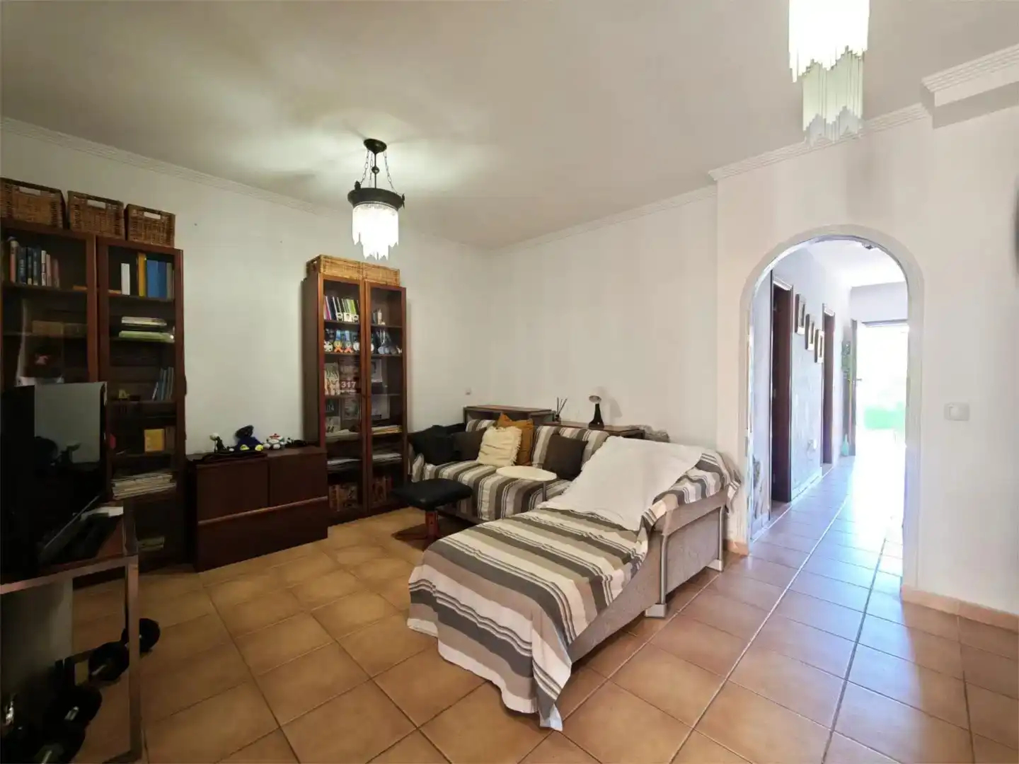 Sala de estar de Casa o chalet en venta en El Rosario con Jardín privado, Trastero y Piscina