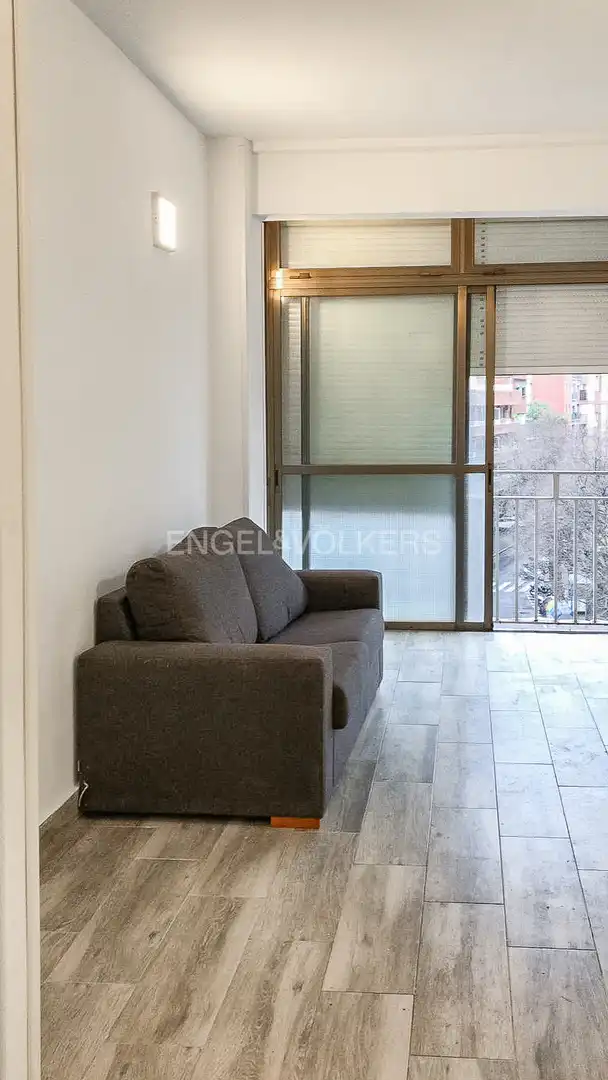 Sala de estar de Piso en venta en Barcelona con Aire acondicionado, Calefacción y Terraza