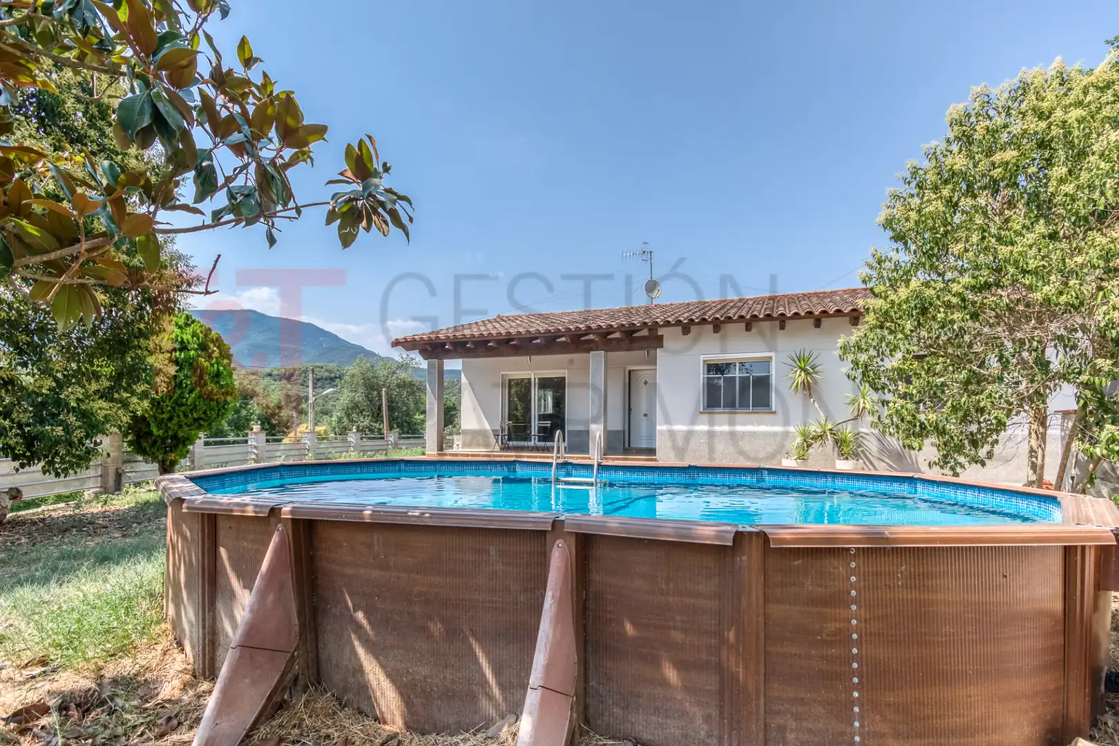 Piscina de Casa o xalet en venda en Gualba amb Calefacció, Jardí privat i Terrassa
