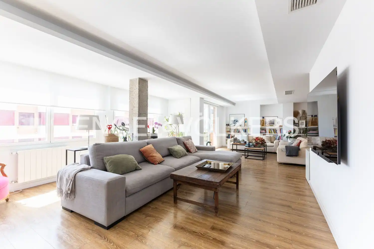 Wohnzimmer von Wohnung zur Miete in Extramurs