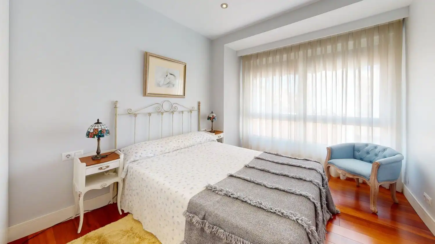 Schlafzimmer von Wohnung zum Verkauf in Alicante / Alacant mit Klimaanlage, Heizung und Balkon