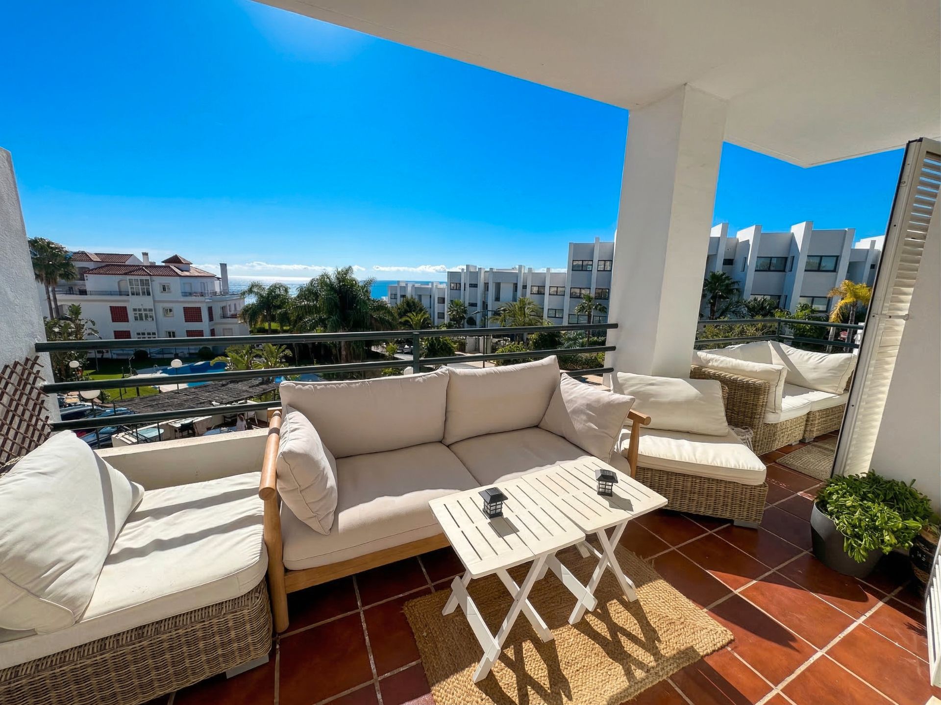 Terraza de Apartamento en venta en Manilva con Aire acondicionado, Calefacción y Terraza