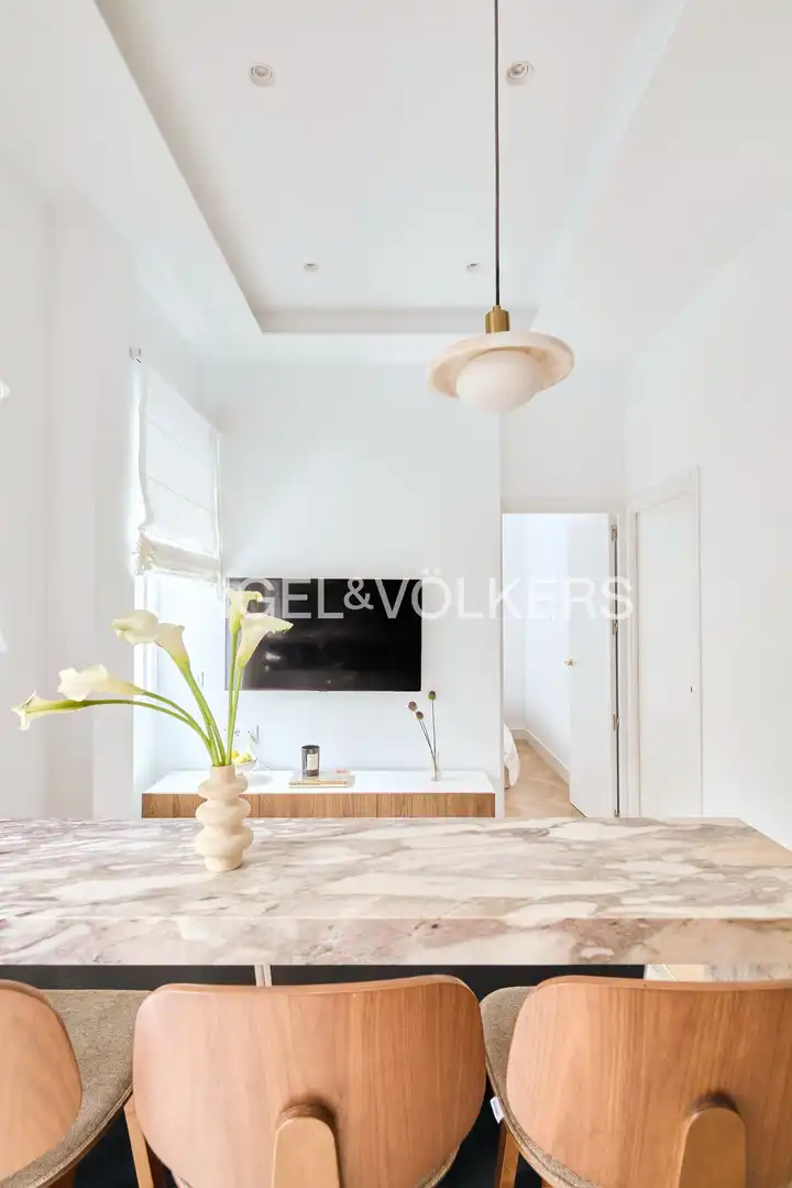 Exterior view of Flat for rent in Madrid  with Air Conditioner, Heating and Furnished