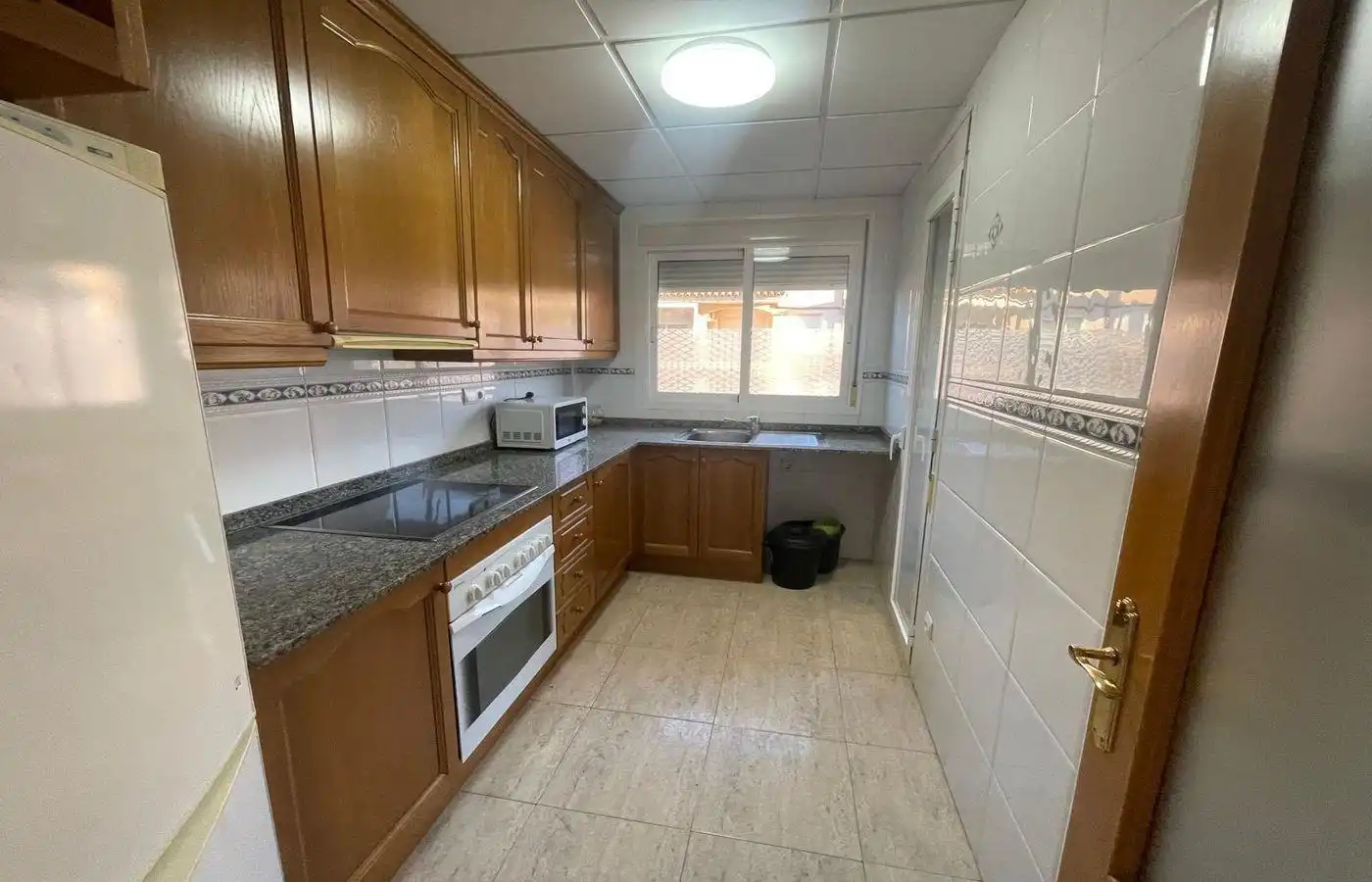 Cocina de Apartamento en venta en Alcanar con Jardín privado, Terraza y Trastero