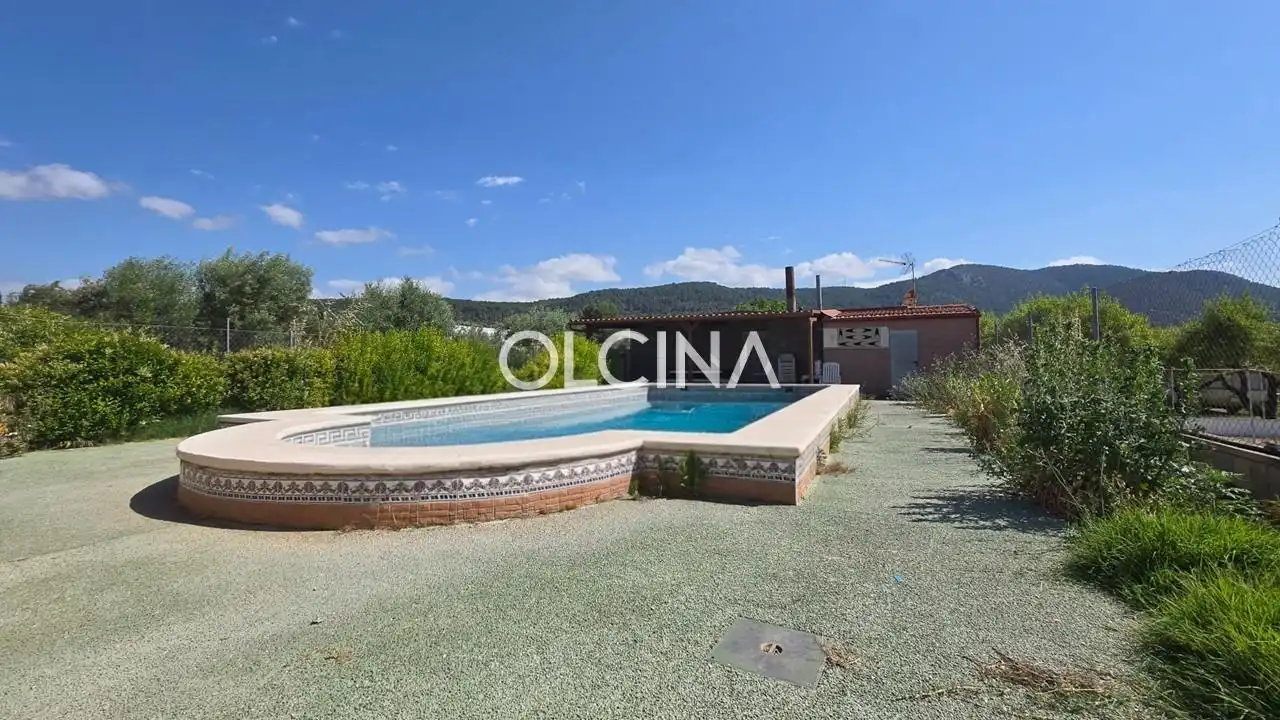 Garden of Houses for sale in Banyeres de Mariola  with Heating, Private garden and Terrace