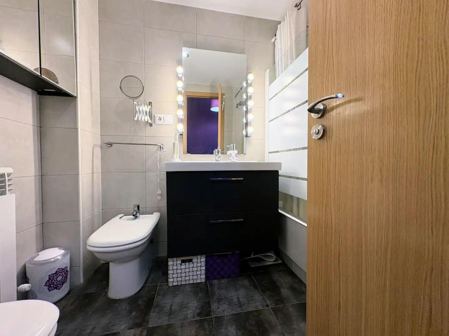 Bathroom of Flat for sale in Cistérniga  with Heating, Private garden and Storage room