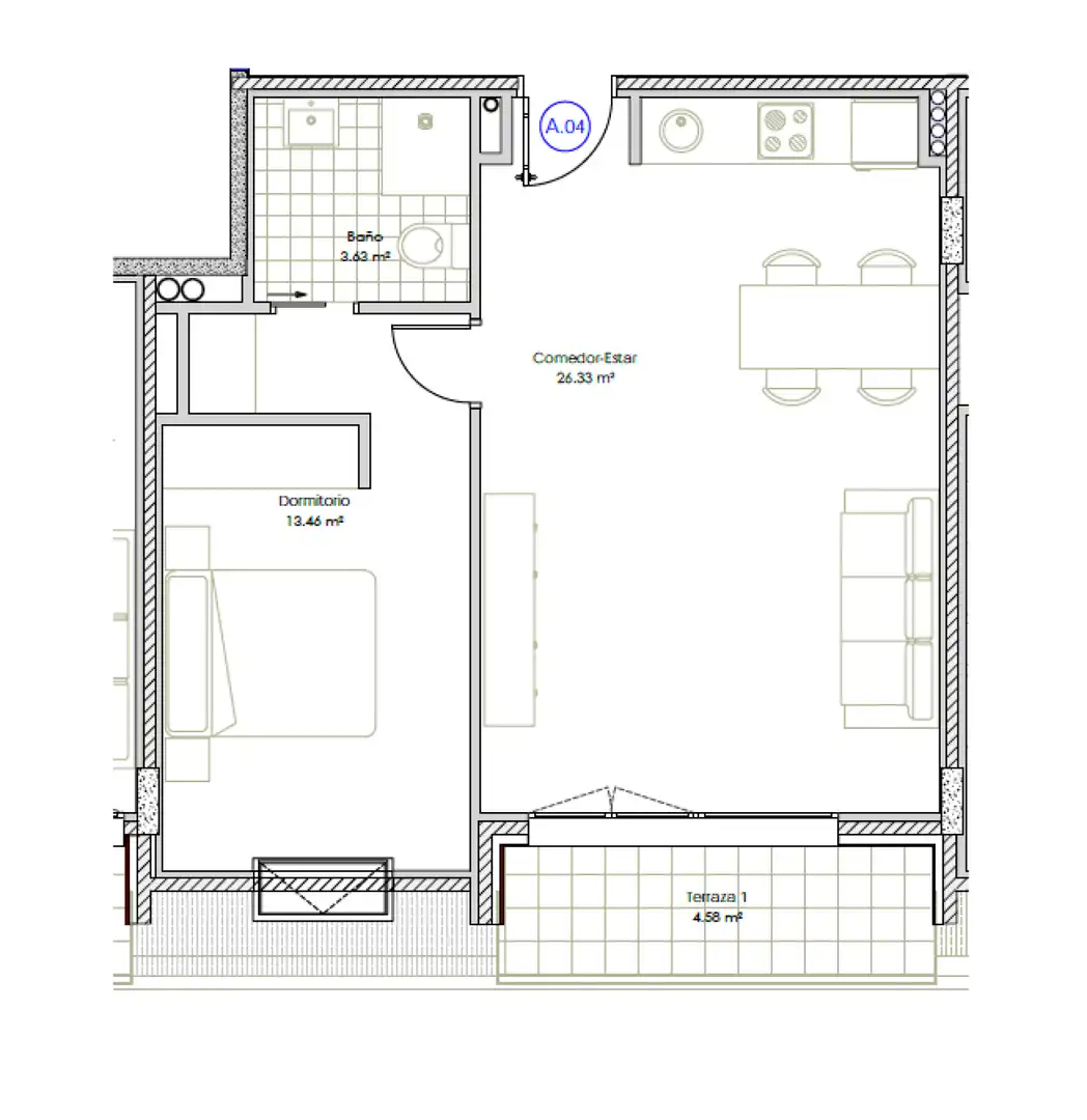 Ático en venta en Colindres con Calefacción y Terraza