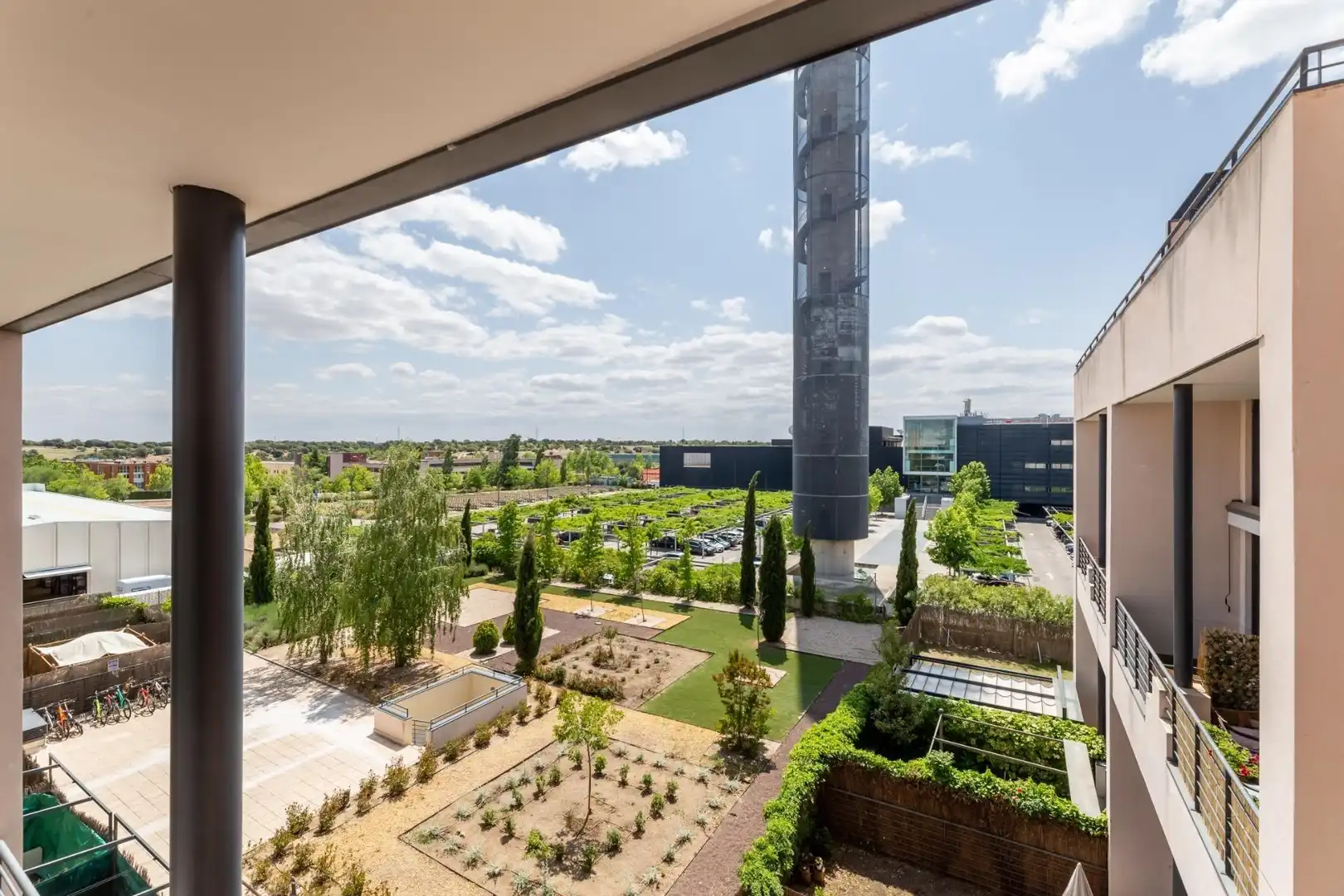 Terrace of Lofts for rent in Tres Cantos
