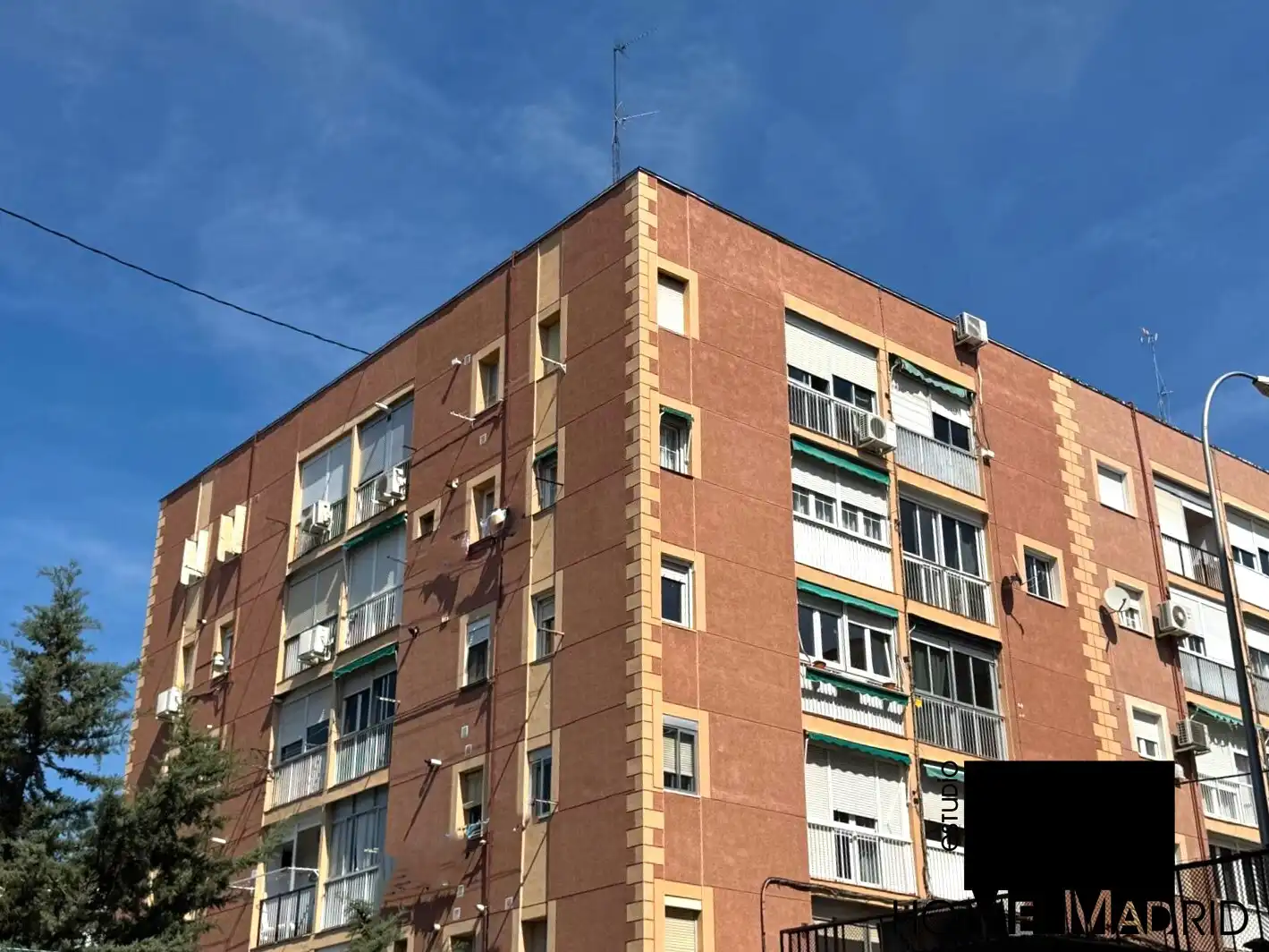 Exterior view of Flat for sale in  Madrid Capital  with Heating and Terrace