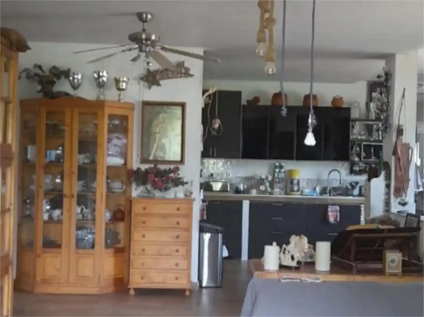 Kitchen of Flat for sale in Llombai  with Air Conditioner, Private garden and Storage room