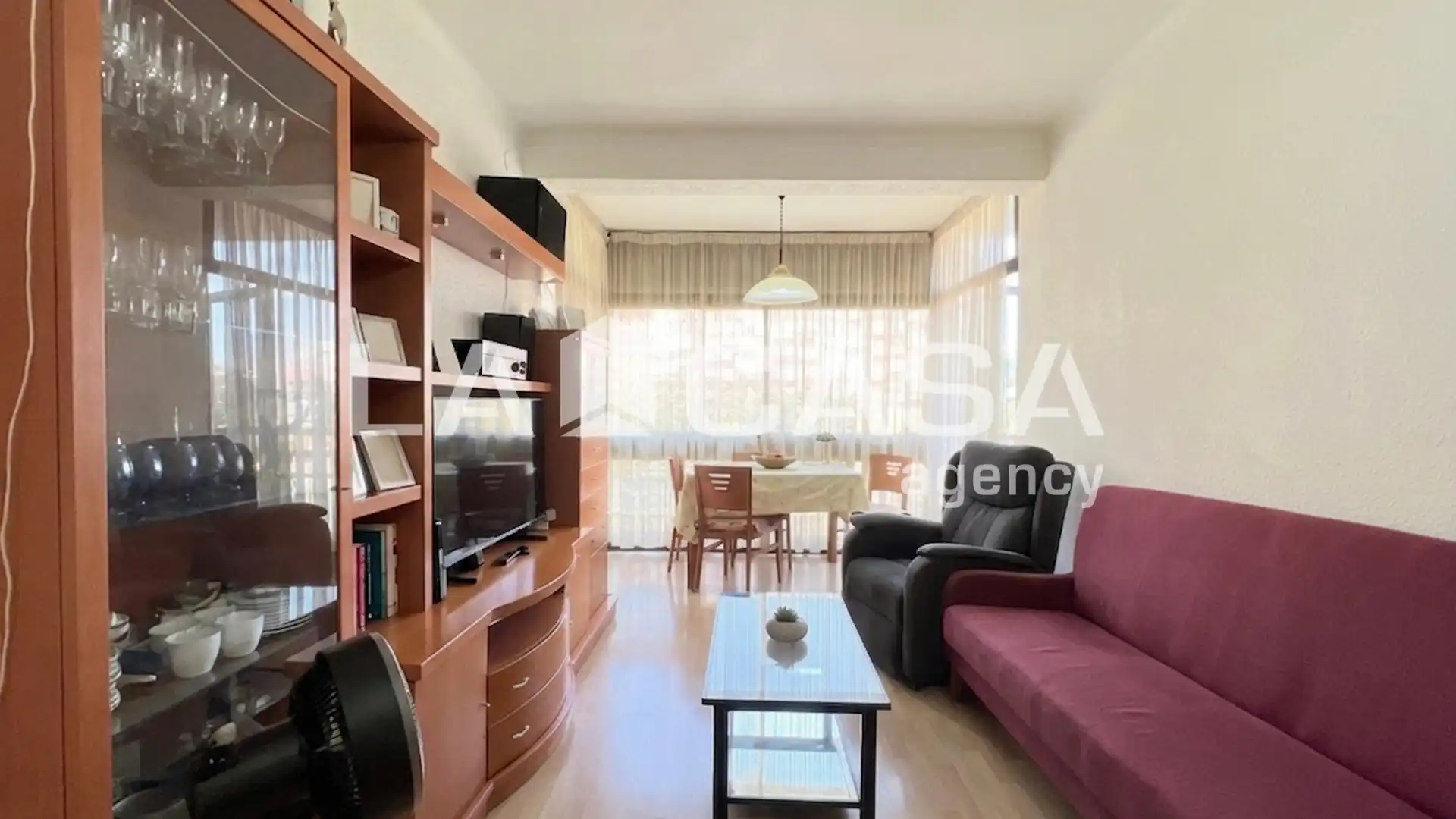 Sala d'estar de Pis en venda en  Barcelona Capital amb Calefacció i Balcó