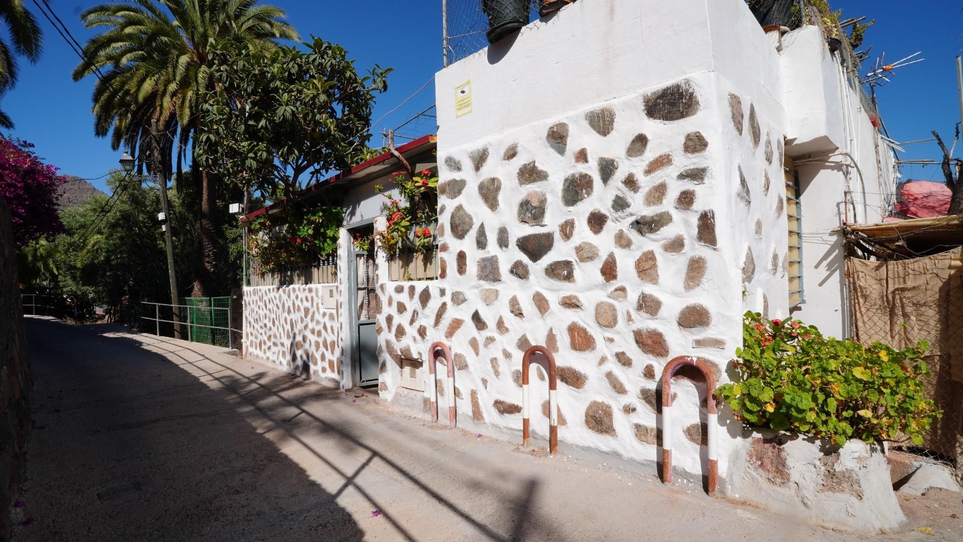 Vista exterior de Finca rústica en venda en Santa Lucía de Tirajana amb Traster