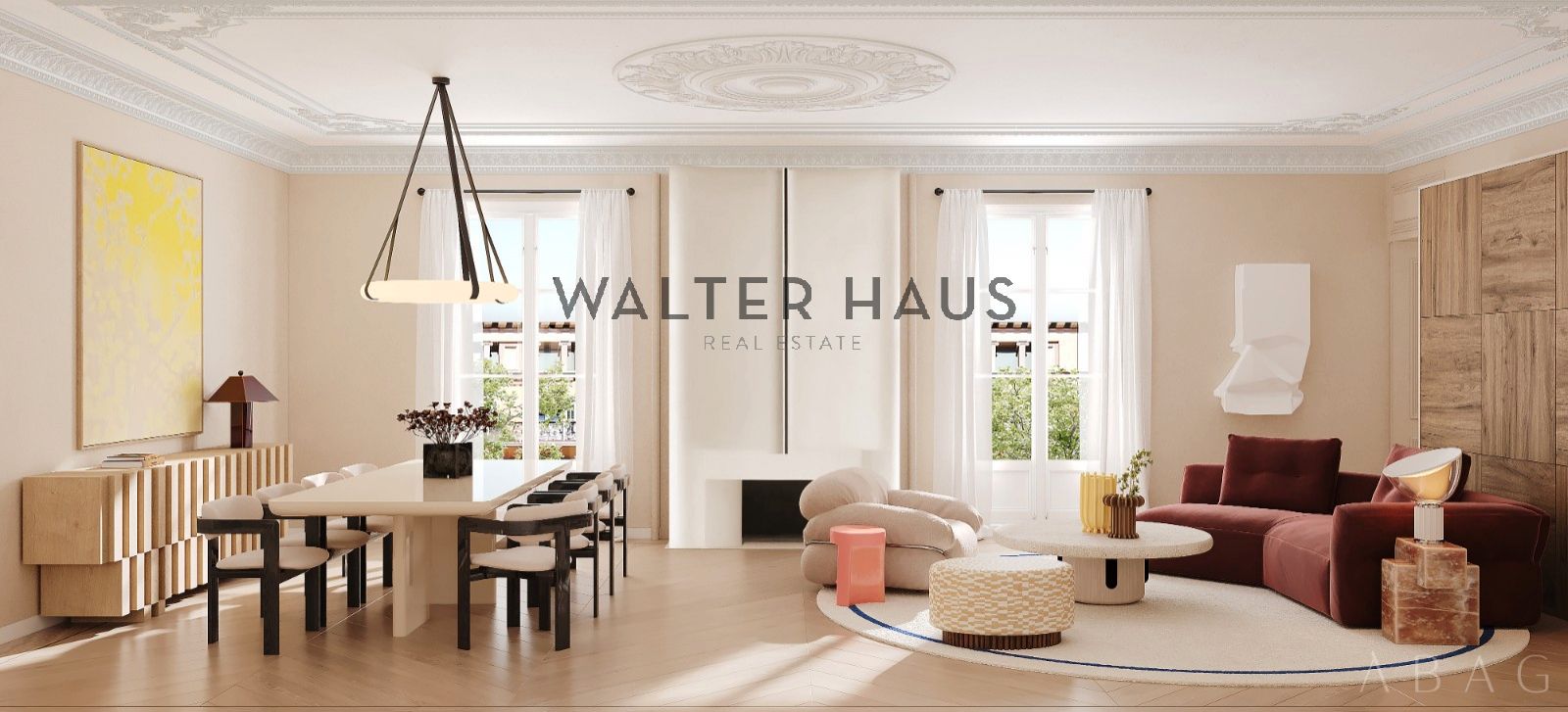 Living room of Flat for sale in  Barcelona Capital  with Air Conditioner, Heating and Oven