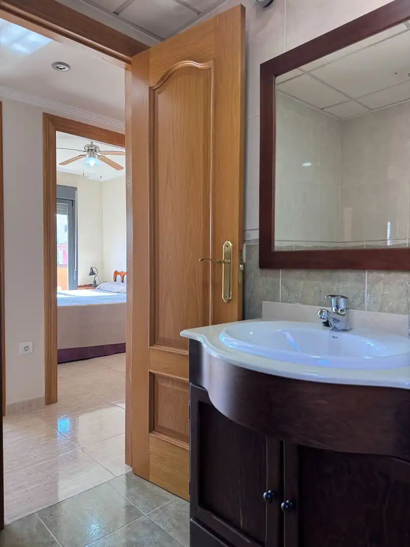 Baño de Casa o chalet en venta en Roquetas de Mar con Aire acondicionado, Jardín privado y Terraza