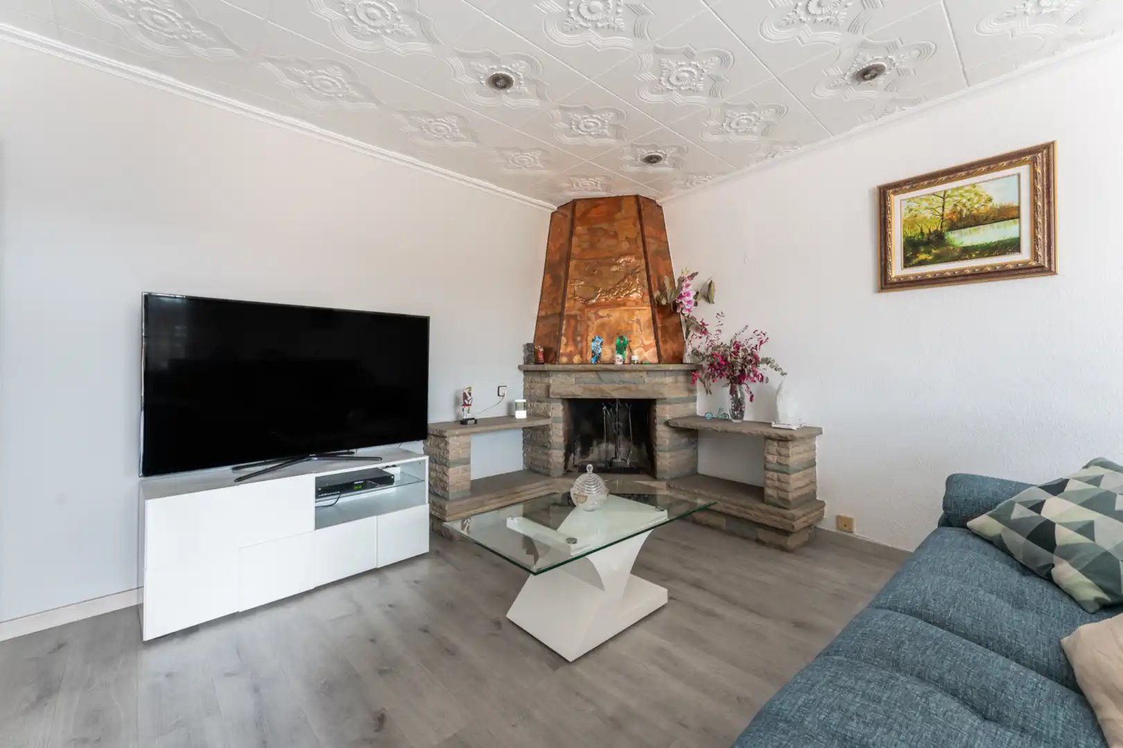 Sala d'estar de Àtic en venda en Mollet del Vallès amb Aire condicionat, Calefacció i Terrassa