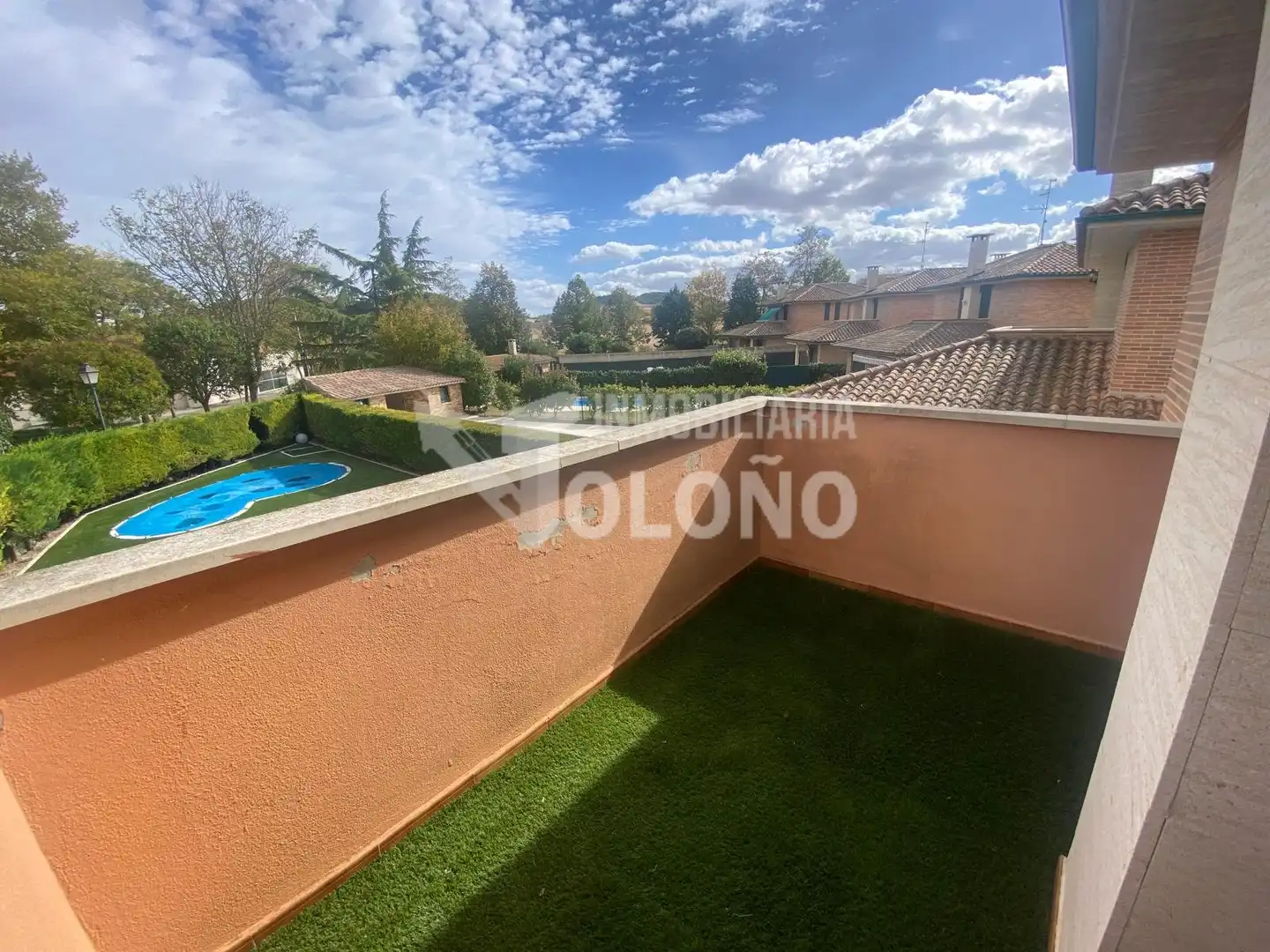 Terrassa de Casa o xalet en venda en Ollauri amb Calefacció, Jardí privat i Terrassa