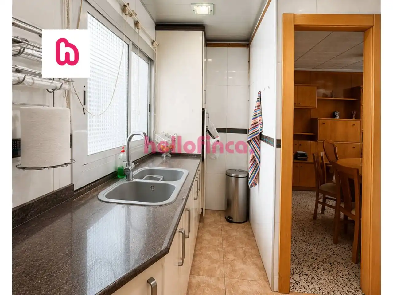 Cocina de Ático en venta en Martorell con Terraza, Amueblado y Alarma