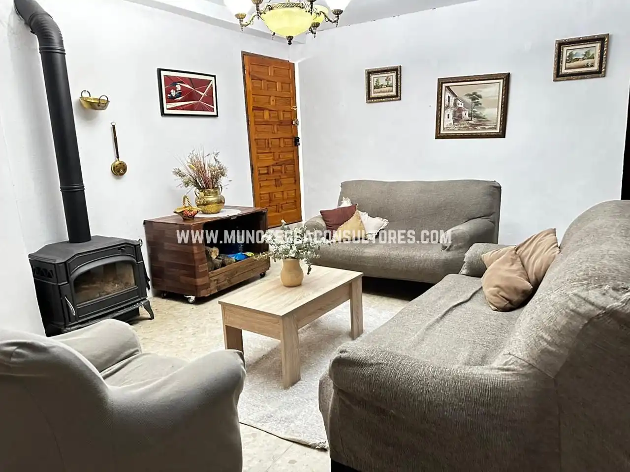 Living room of Houses for rent in Lucena  with Private garden, Terrace and Swimming Pool
